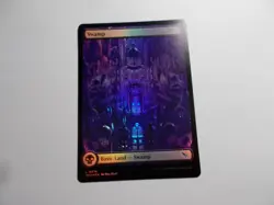 Swamp x1 FOIL (Showcase) MTG MAKM Black Common Land NM/M - Image 1