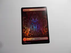 Mountain x1 FOIL (Showcase) MTG MAKM Red Common Land NM/M - Image 1