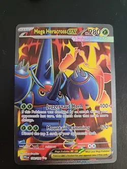 Mega Heracross ex - 108/094 - Ultra Rare - Phantasmal Flames - Pokemon TCG NM - Image 1