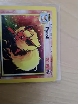 Pokemon Pyroli HOLO ed1 Jungle 3/64 -Excellent (EX) - Wizards - FR - Edition 1 - Image 2