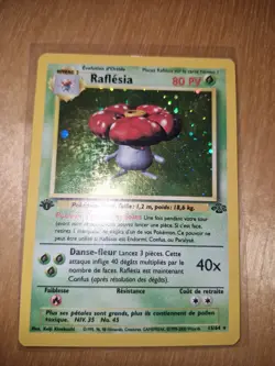 Pokemon Raflesia HOLO 1re Edition Jungle 15/64 - FR - Excellent - Wizards - ed1 - Image 1