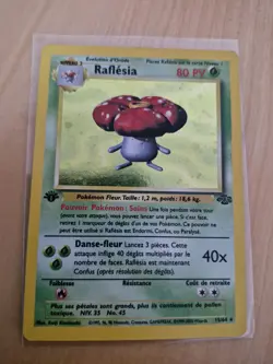 Pokemon Raflesia HOLO 1re Edition Jungle 15/64 - FR - Excellent - Wizards - ed1 - Image 2