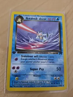 Pokemon Akwakwak obscur 1re Edition - FR - Team Rocket - 37/82 - ed1 - TBE - Image 1
