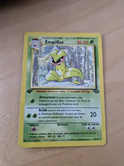 Pokemon Empiflor 30/64 Jungle 1re edition Wizards - FR - TBE - ed1 - non holo - Image 1