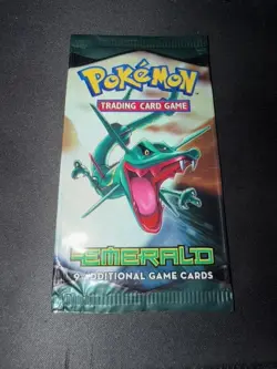 Pokemon Booster Ex Emerald Rayquaza - Vide Empty - US - Image 1