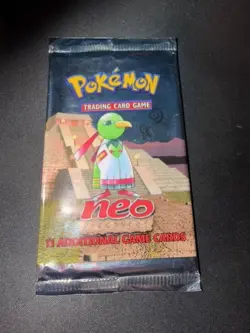 Pokemon Booster Neo Discovery Unlimited Xatu - Vide Empty - US - Image 1