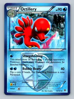 Pokemon Octillery (Team Plasma) Plasma Blast 19/101 Near Mint NM - Image 1