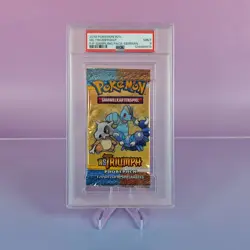 HS TRIUMPHANT GRADED BOOSTER POKEMON INTL. SAMPLING PACK 2010 GERMAN PSA 9 - Image 1