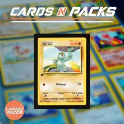 Carte Pokemon Machoc 52/102 Set de Base Edition 1 NM-Mint 🇫🇷 - Image 1