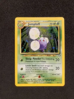 Jumpluff 7/111 carta pokemon holo English inglese set neo genesis #6 - Image 1