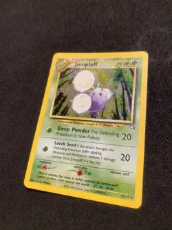 Jumpluff 7/111 carta pokemon holo English inglese set neo genesis #6 - Image 3