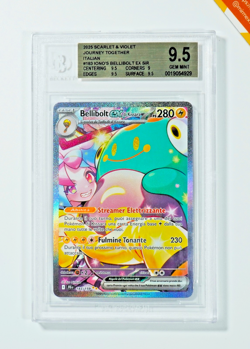 Pokemon BGS 9.5 Iono's Bellibolt #183 JTG IT Avventure Insieme 2025 Italiano - Image 1