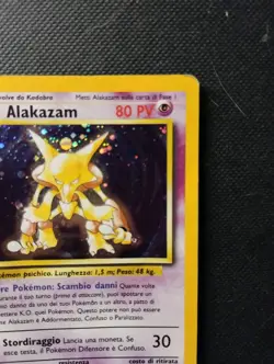 Pokemon Alakazam Prima Edizione 1/102 | Set Base | ITA (Poor/Played) - Image 2