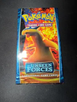 Pokemon Booster Ex unseen Forces Typhlosion - Vide Empty - US - Image 1