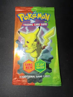 Pokemon Booster Ex Fire Red Leaf Green Pikachu - Vide Empty - US - Image 1