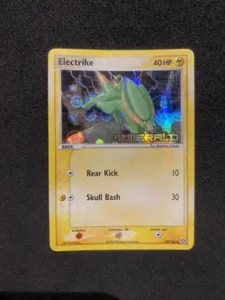 Electrike 48/106 carta pokemon holo English Ex Emerald inglese - Image 1