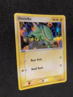 Electrike 48/106 carta pokemon holo English Ex Emerald inglese - Image 2