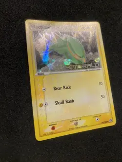 Electrike 48/106 carta pokemon holo English Ex Emerald inglese - Image 3