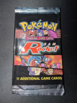 Pokemon Booster Team Rocket Unlimited - Vide Empty - US - Image 1