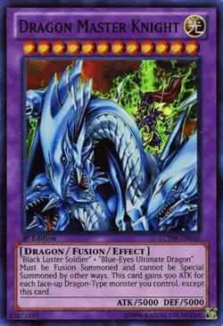 1x (NM) Dragon Master Knight - LCYW-EN050 - Super Rare - Unlimited Edition YuGi - Image 1