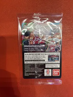 One Piece Monkey D. Luffy College Basketball US Voyage Promo Card SEALED - Image 2