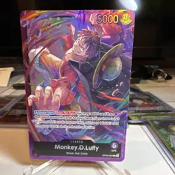 Bandai One Piece Card Game Monkey.D.Luffy Leader OP05-060 Regular 5000 - Image 1