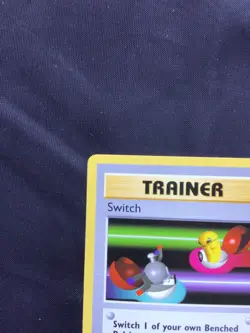 Pokemon Cards: Base Set Shadowless Common: Switch 95/102 - Image 2