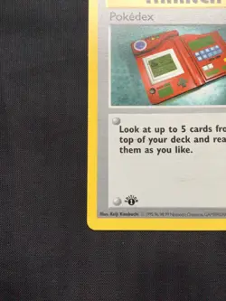 Pokemon Cards: Base Set 1st Edition Uncommon: Pokedex 87/102 - Image 5