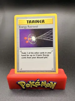 ENERGY RETRIEVAL - 81/102 - Base Set SHADOWLESS - Pokemon Card - LP - Image 1