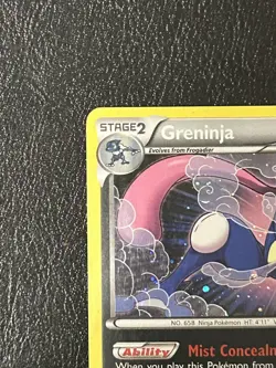 Pokemon Greninja XY24 XY Holo Promo Card English 2014 LP - Image 3