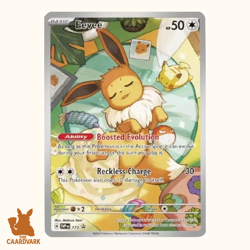 Eevee 173 Promo Full Art Holo Rare | Pokemon TCG Card Collectible - Image 1