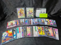 Dragon Ball Fusion World Card Lot – Near Complete Set with Foils & Leaders - Image 1