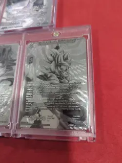 Dragon Ball Super TCG Silver Card SD17-02 ST SS4 Son Goku BT20-056 UC 5 Lot - Image 2