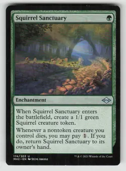 Magic_the_gathering Modern Horizons 2 Squirrel Sanctuary - Image 1