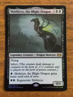 Skithiryx, the Blight Dragon - Double Masters - Foil - MTG - 107/332 - Image 1