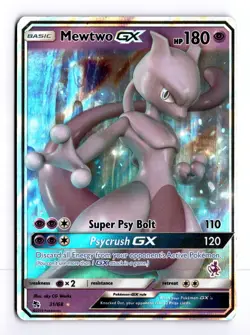 Mewtwo GX 31/68 Battle Academy Promo Holo Pokemon Moderate Play+ - Image 1