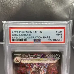 Pokemon TCG Charizard ex Special Illustration Rare Holo #234/091 PSA 9 English - Image 2