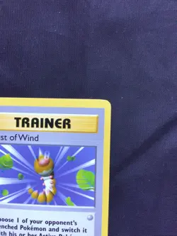 Pokemon Cards: Base Set Shadowless Common: Gust of Wind 93/102 - Image 3