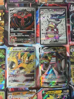 Pokemon 16 Card Lot nm V Max Mega Amazing Ex HOLO Rare Hits Only F45 - Image 2
