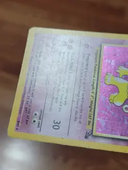 Hypno 8/62 Fossil Set Holo Rare Vintage WotC Pokemon Card PL - Image 2
