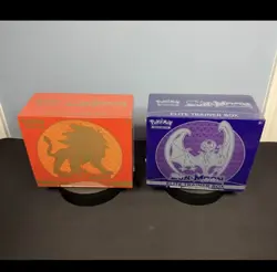 Sun & Moon Base Set ETB Set (Solgaleo & Lunala) Factory Sealed Elite Trainer Box - Image 1