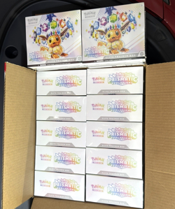 Lot of 12 Pokemon TCG Prismatic Evolutions ETB | Elite Trainer Box | SHIPS FAST! - Image 1