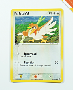 Pokemon Farfetch'd 107/106 Ex Emerald English Holo - Image 1