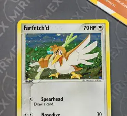 Pokemon Farfetch'd 107/106 Ex Emerald English Holo - Image 3