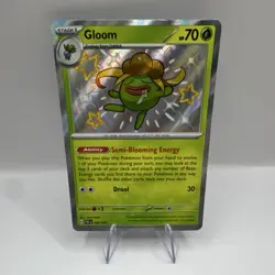Pokemon Gloom 093/091 SV: Paldean Fates Shiny Rare Holo Stage - Image 1
