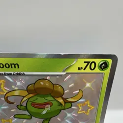 Pokemon Gloom 093/091 SV: Paldean Fates Shiny Rare Holo Stage - Image 2