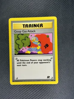 Pokemon TCG Goop Gas Attack Team Rocket Set 78/82 NM - Image 1