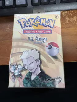 Pokemon Lt. Surge Theme Deck - SEALED - Image 1