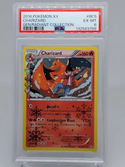 PSA 6 - 2016 Pokemon XY Radiant Collection CHARIZARD #RC5 - Image 1