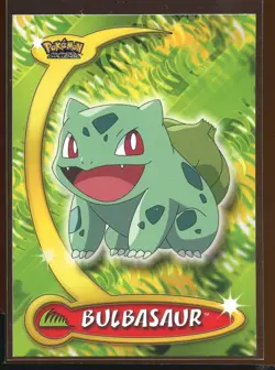Bulbasaur Non-Holo 11 Ex/NM- Topps Advanced Challenge Pokemon - Image 1